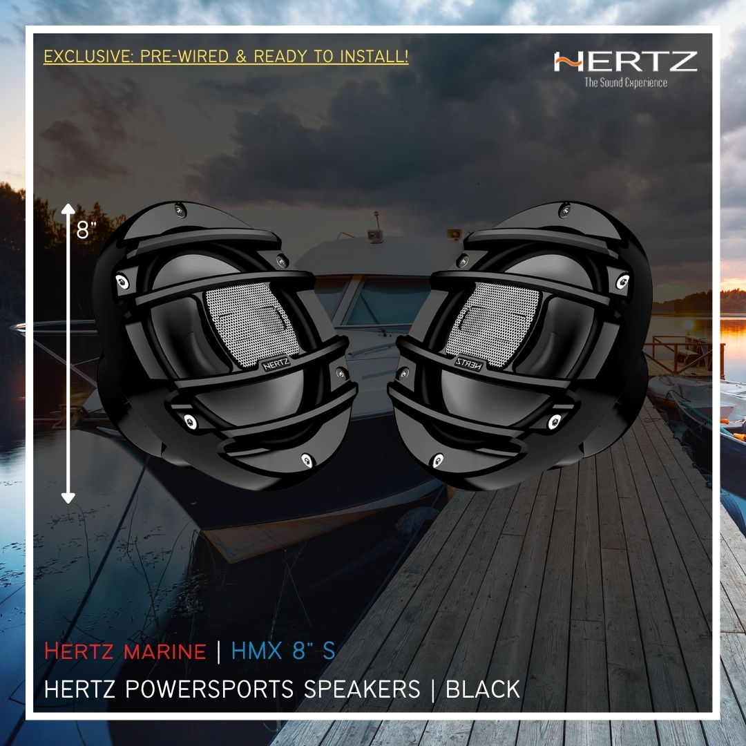 Hertz Marine | PowerSport HMX 8 inch Speakers